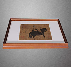 黄梅书画装裱配框服务案例